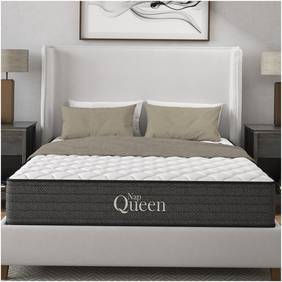 CHAMPFLAG Queen Size 12 Inch Hybrid Mattress, Gel Memory Foam and Innerspring for Cool, Supportive Sleep