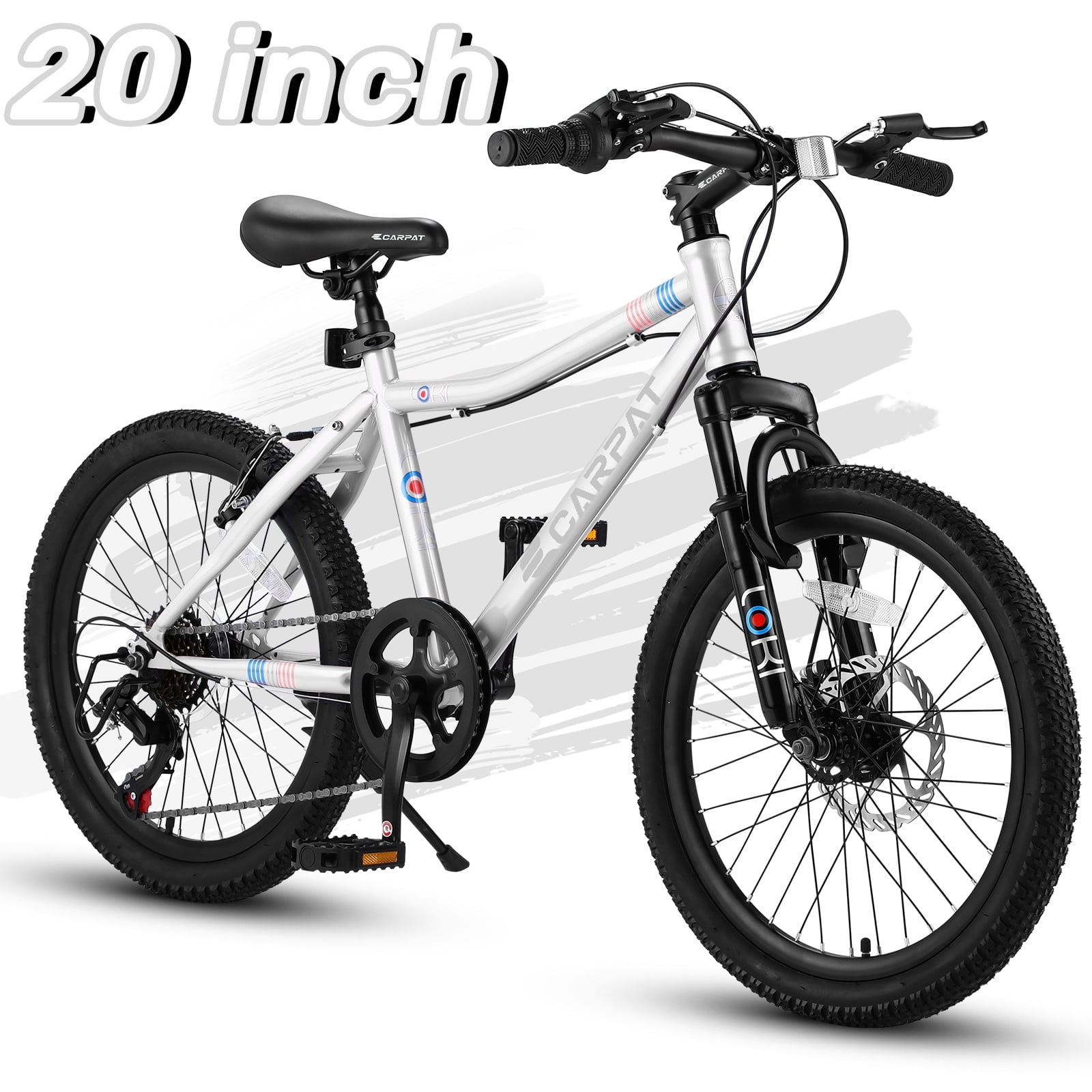 CHAMPIERRE Youth Bicycles Pre Teen 7 Speed Mountain Bike 20 inch for Boys and Girls Ages 8 to 12 Years Blue Walmart