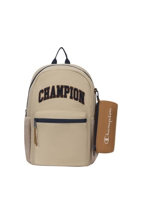 Unisex 18 inch Tan Campus Backpack with Padded Laptop Sleeve