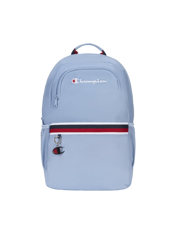 Heritage Unisex Backpack with Laptop Compartment, Light Blue, 18 inch