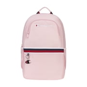 Champion Heritage Backpack, Unisex 18" Light Pink, Padded Laptop Compartment