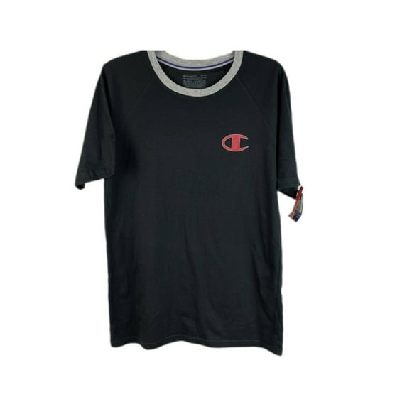 CHAMPION Intimates Black Crew Neck T-Shirt Sleepwear Pajamas XL