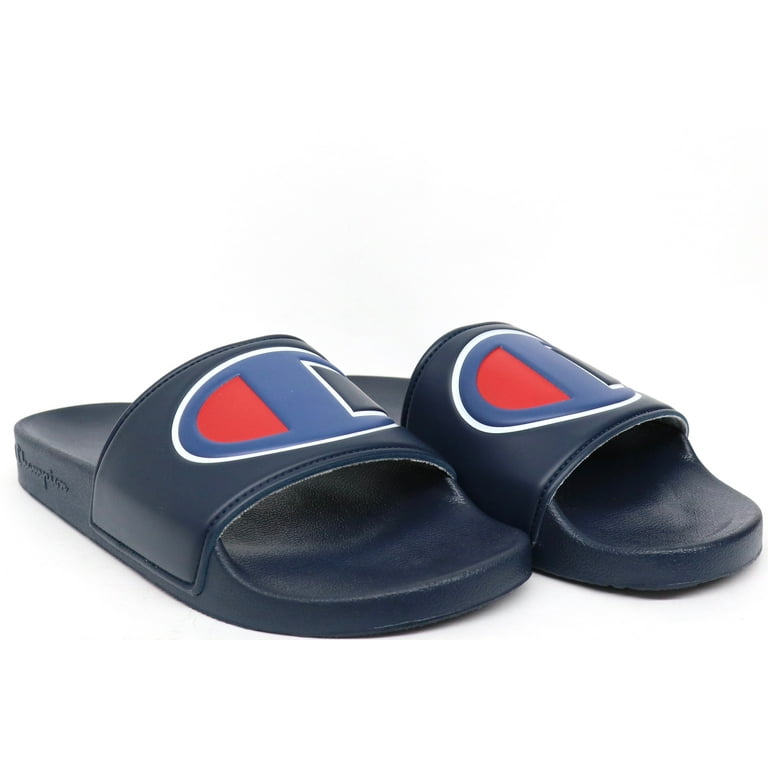 CHAMPION MEN CHAMPION SLIDE NAVY NAVY SIZE 9 Walmart
