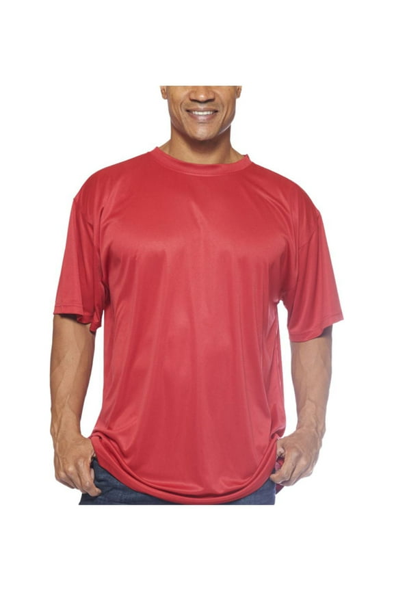 Mens Red Logo Graphic Polo 2X