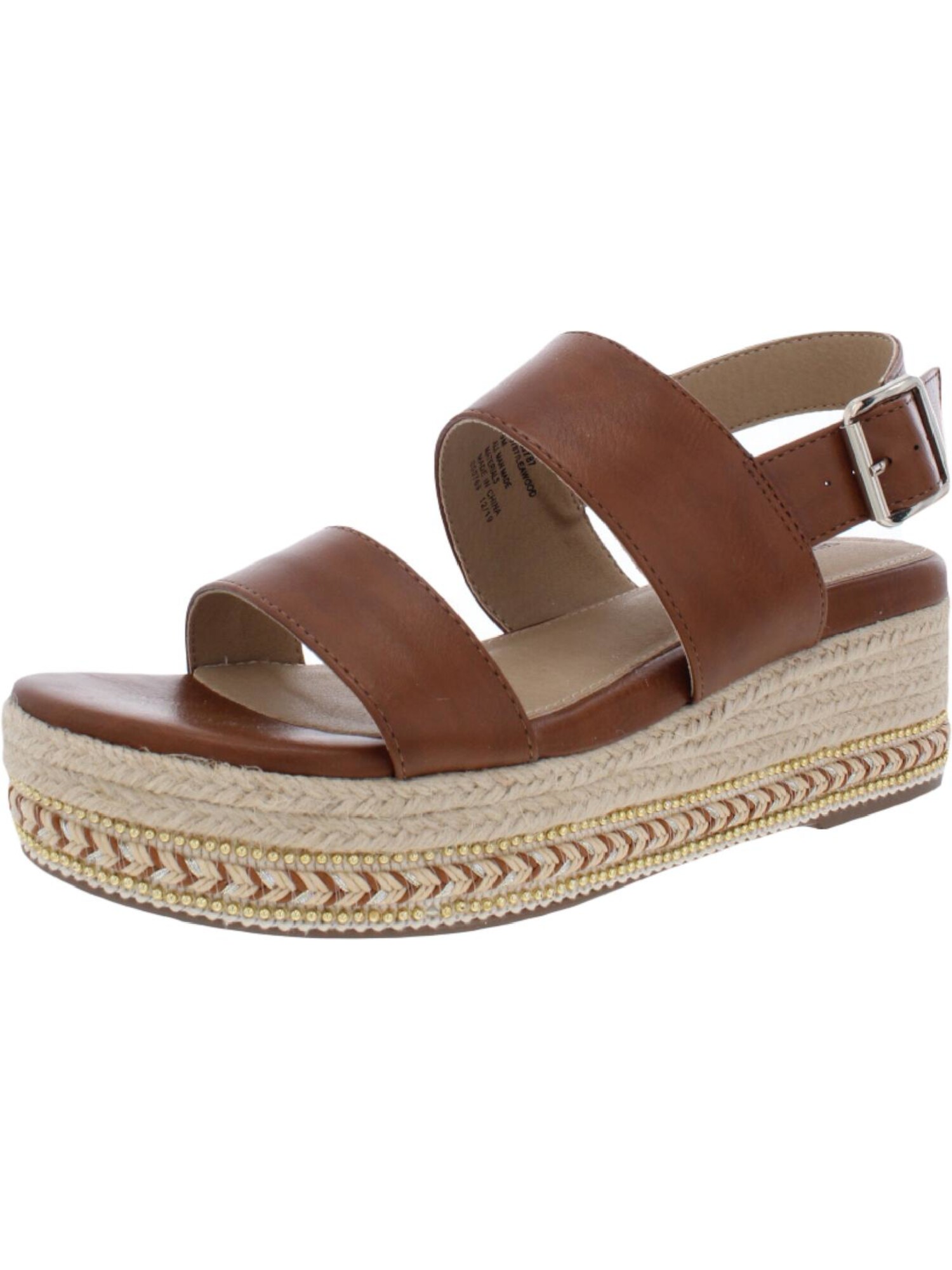 STEVEN Womens Beige Snake 1.5
