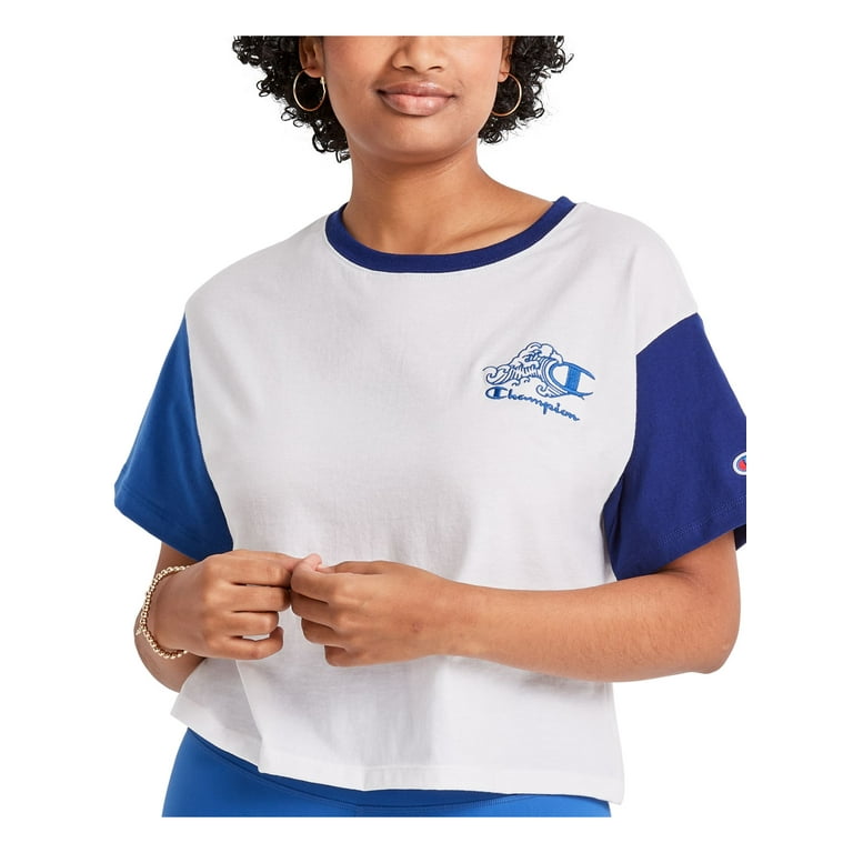 Champion color block shirt outlet