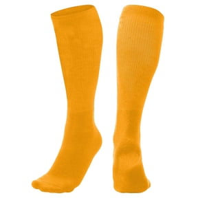 CHAMPRO Athletic Compression Socks Large Over-the-Calf, Gold