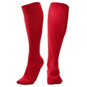 CHAMPRO Athletic Compression Socks Medium Durable, Scarlet