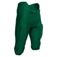thumbnail image 1 of CHAMPRO Bootleg 2 Integrated Poly/Spandex Football Game Pants, Adult X-Large, Forest Green, 1 of 1