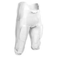 thumbnail image 1 of CHAMPRO Bootleg 2 Integrated Poly/Spandex Football Game Pants, Youth Husky, White, 1 of 1