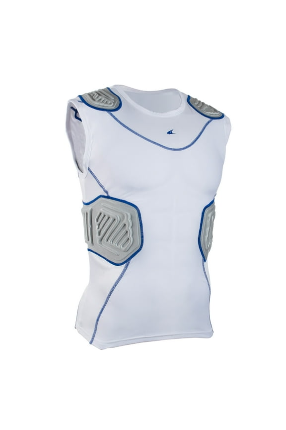 Bull Rush Football Sleeveless Padded Compression Shirt