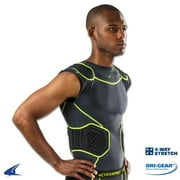 CHAMPRO Bull Rush Football Sleeveless Padded Compression Shirt