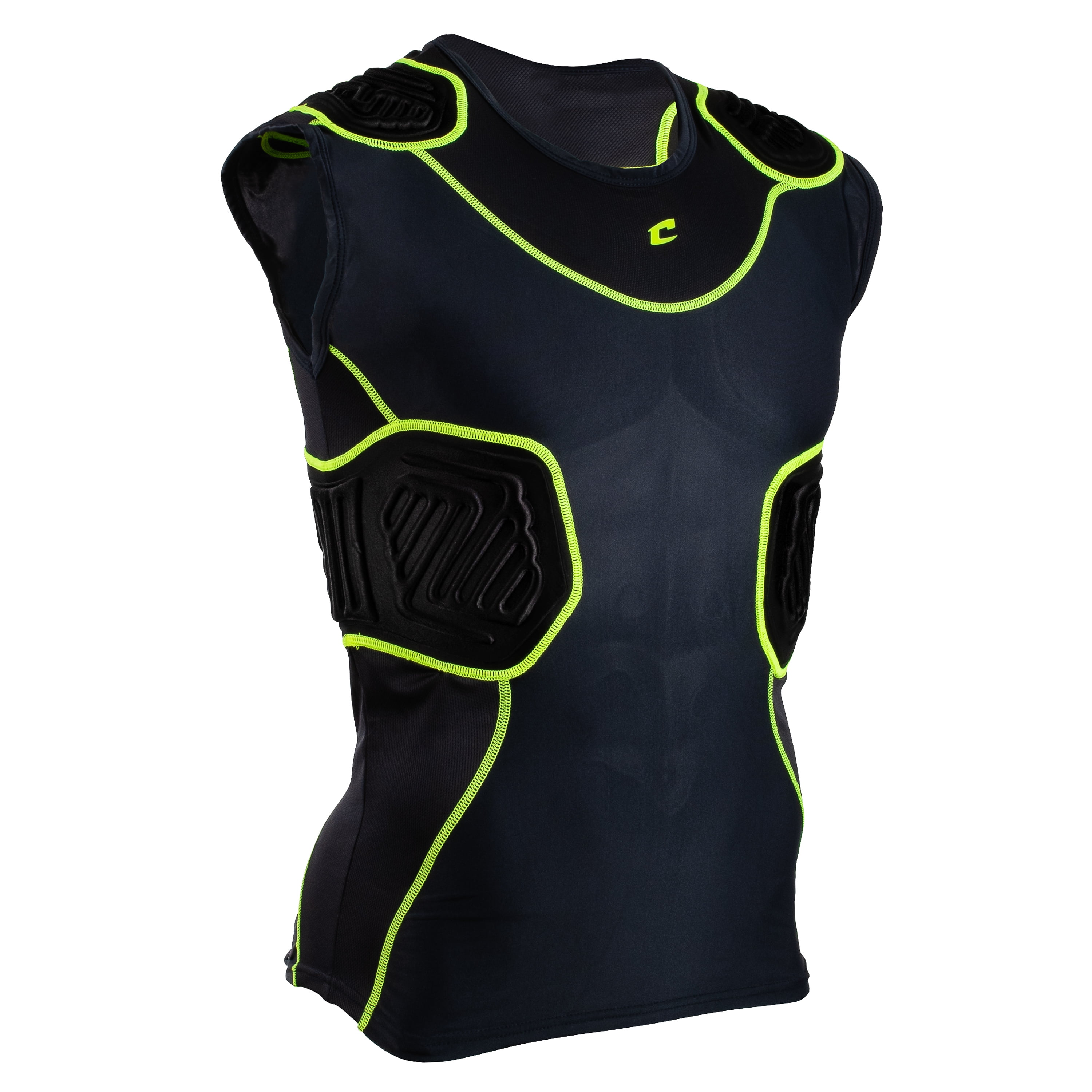 New Bull Rush Comp Sr Wh Md Football / Padded Shirt & Vest