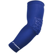 CHAMPRO Compression Arm Sleeve with Elbow Padding, Medium, Royal