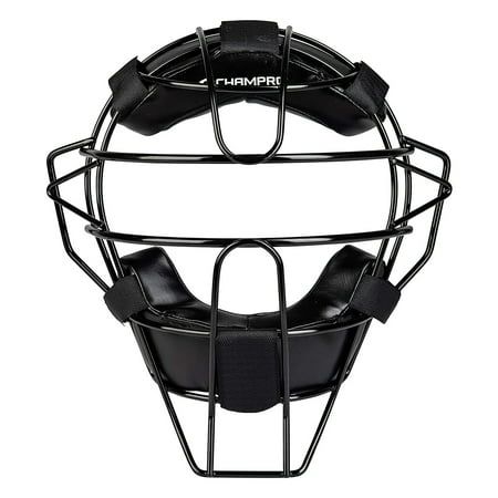 CHAMPRO Heavy-Duty Baseball/Softball Adult Umpire Face Mask with Ergo-Fit Padding