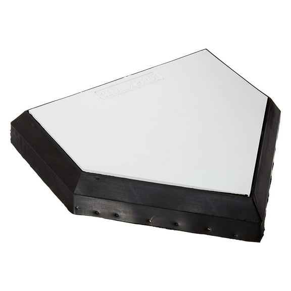 CHAMPRO In-Ground Home Plate for Baseball and Softball, Wood Bottom