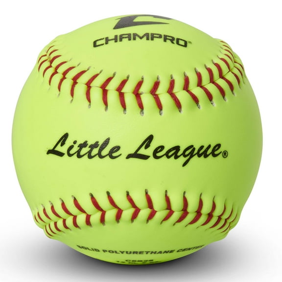 CHAMPRO Little League 12" Game Fastpitch Softball, Durahide Cover, 12 Pack