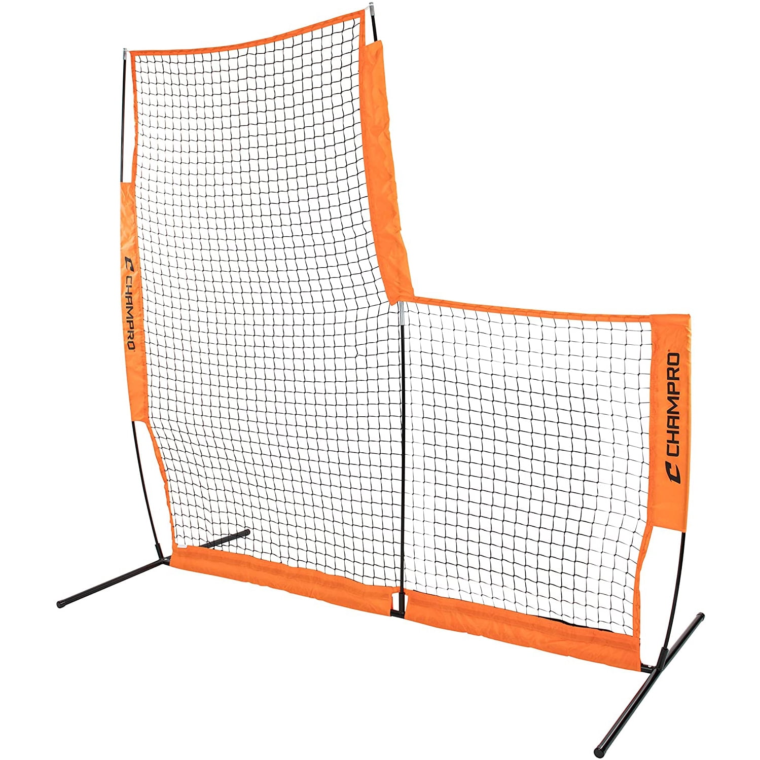 CHAMPRO MVP Baseball Softball L-Screen with Carry Bag