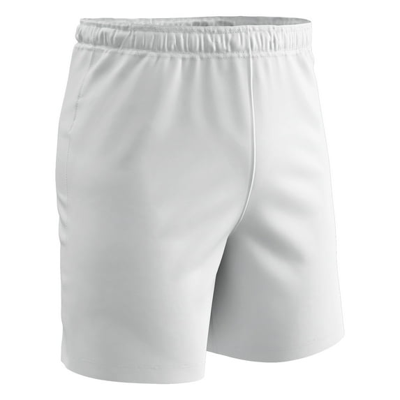 CHAMPRO Mark Soccer Shorts, Adult Large, White