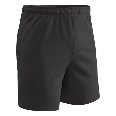 CHAMPRO Mark Soccer Shorts, Adult Medium, Black