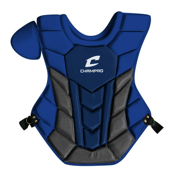 CHAMPRO Optimus Pro Plus Chest Protector, 16.5", Royal