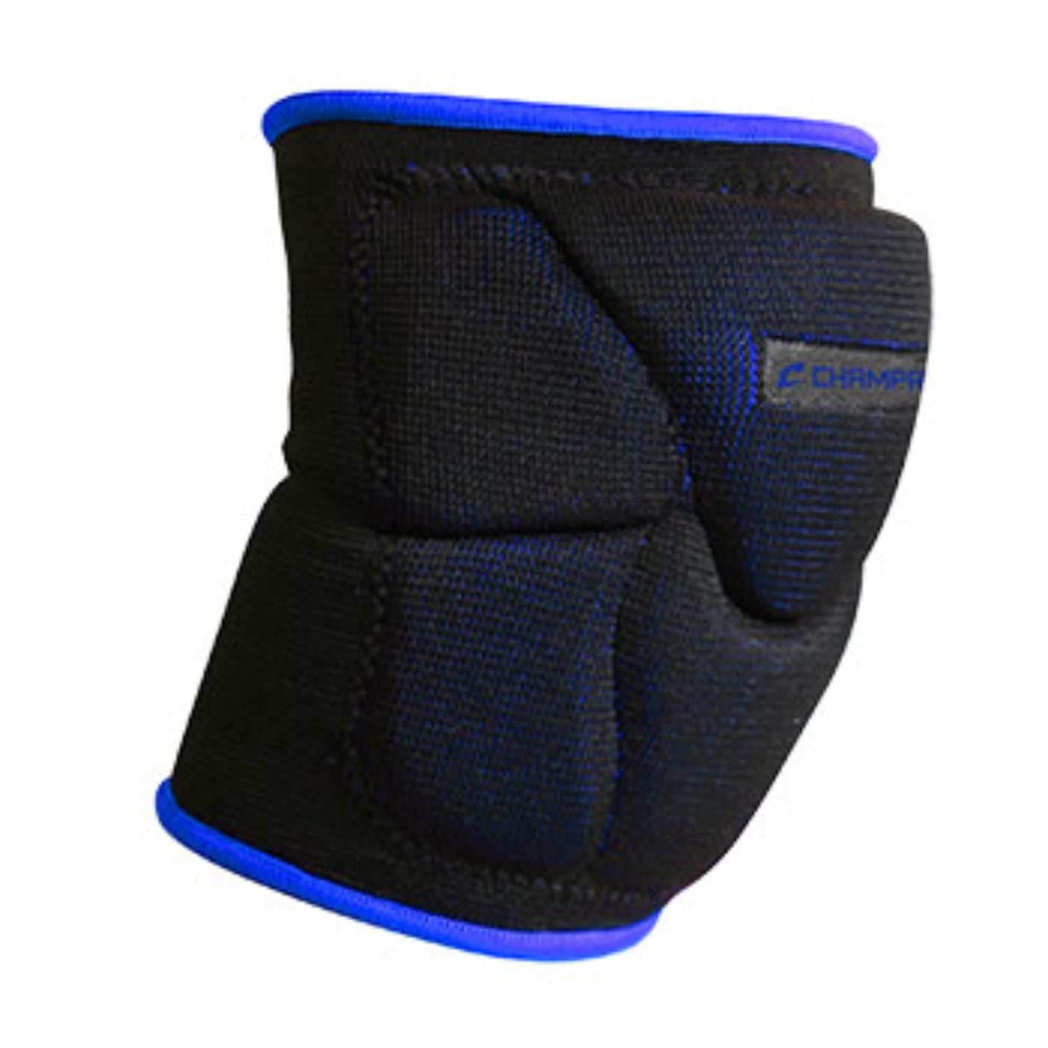 CHAMPRO ProPlus Low Profile Volleyball Knee Pad Large Black/Blue