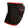 thumbnail image 1 of CHAMPRO Pro-Plus Low Profile Volleyball Knee Pad Large Black/Red, 1 of 2