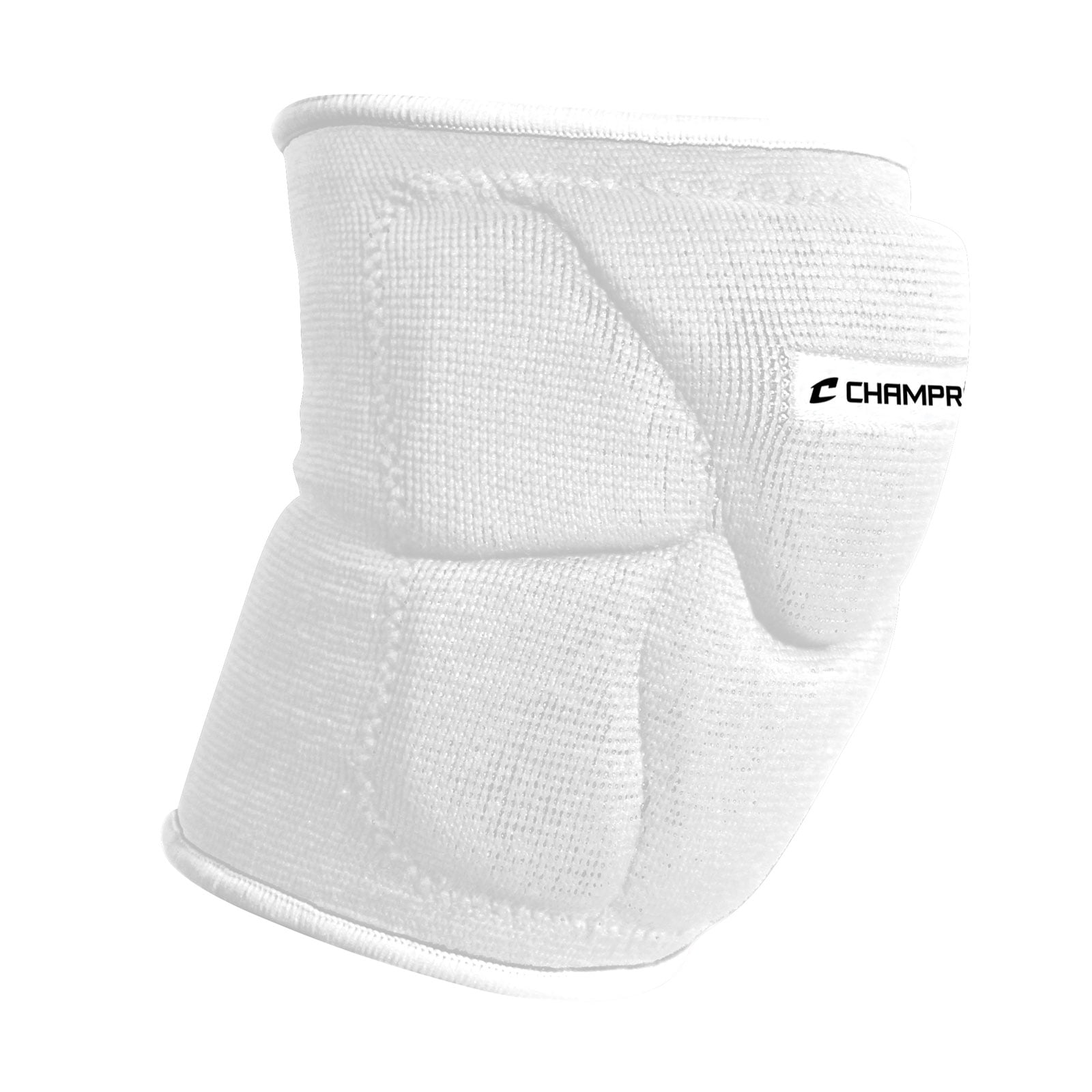 CHAMPRO ProPlus Low Profile Volleyball Knee Pad Large White