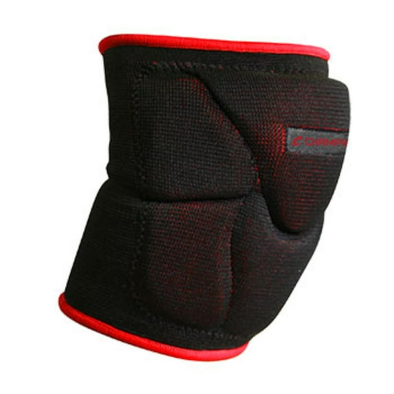 CHAMPRO Pro-Plus Low Profile Volleyball Knee Pad Small Black/Red