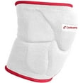 thumbnail image 1 of CHAMPRO Pro-Plus Low Profile Volleyball Knee Pad Small White/Red, 1 of 2