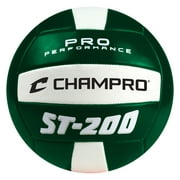 CHAMPRO ST-200 Indoor Outdoor Recreational Volleyball, Green