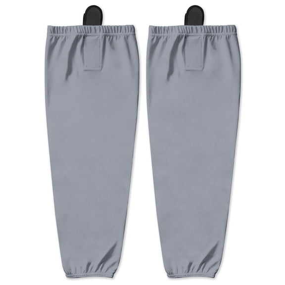 CHAMPRO Shift Hockey Socks, Adult Medium, Silver