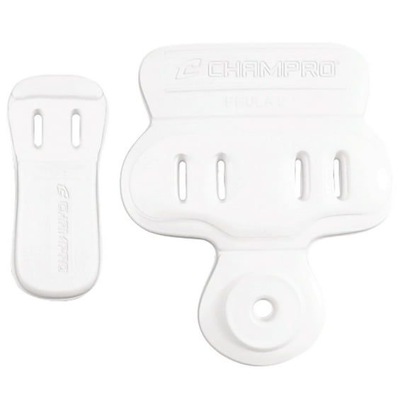 CHAMPRO Slotted Hip and Tail Pads with Shock Plate for Football Pants, Youth