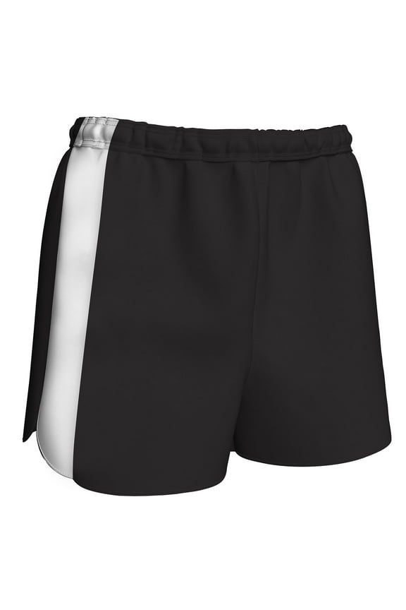 Sprinter Track Shorts, Men's 2X-Large, Black, White Highlights