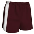 thumbnail image 1 of CHAMPRO Sprinter Track Shorts, Youth Large, Maroon, White Highlights, 1 of 1
