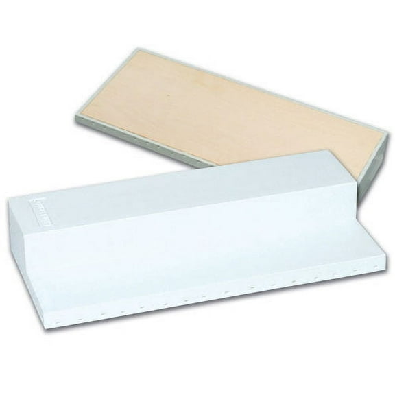 CHAMPRO Step Down Pitcher's Rubber, Wood Bottom, Official Size 6"x24"