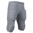 thumbnail image 1 of CHAMPRO Touchback Football Practice Pants, Adult 3X-Large, Silver, 1 of 3