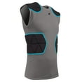 thumbnail image 1 of CHAMPRO Tri-Flex Padded Sleeveless Football Compression Shirt with Integrated Cushion System, 1 of 5