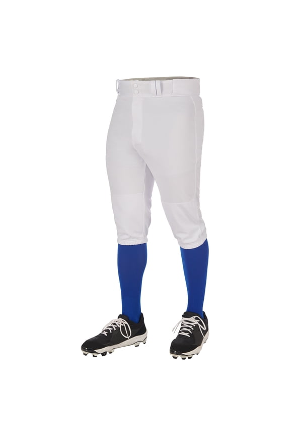 Triple Crown 2.0 Baseball Knickers, Adult Small, White