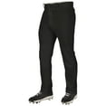 thumbnail image 1 of CHAMPRO Triple Crown 2.0 Open Bottom Baseball Pants, Youth Large, Black, 1 of 3