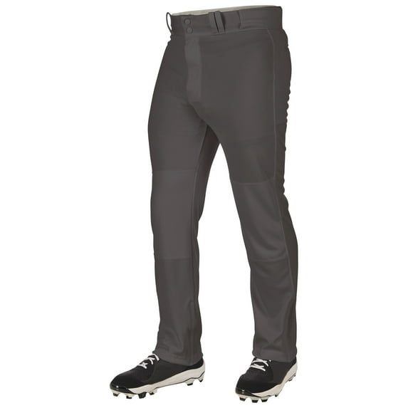CHAMPRO Triple Crown 2.0 Open Bottom Baseball Pants, Youth Large, Graphite