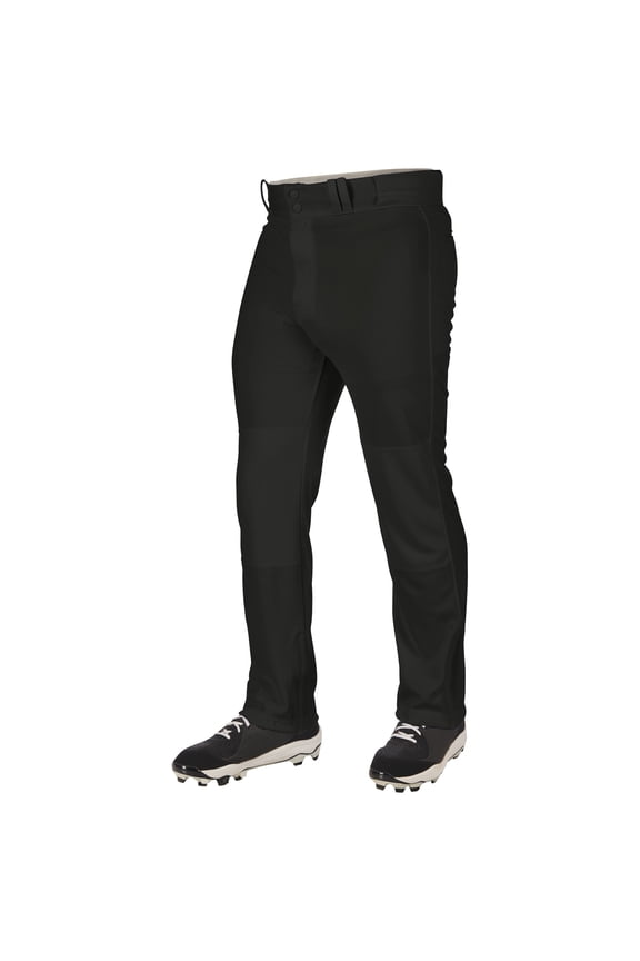 Triple Crown 2.0 Open Bottom Baseball Pants, Youth Medium, Black