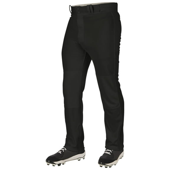 CHAMPRO Triple Crown 2.0 Open Bottom Baseball Pants, Youth Small, Black
