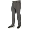 thumbnail image 1 of CHAMPRO Triple Crown 2.0 Open Bottom Baseball Pants with Braid, Adult 2X-Large, Graphite, Black, 1 of 3