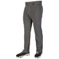 thumbnail image 1 of CHAMPRO Triple Crown 2.0 Open Bottom Baseball Pants with Braid, Adult Small, Graphite, Royal, 1 of 3