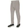thumbnail image 1 of CHAMPRO Triple Crown 2.0 Tapered Bottom Baseball Pants, Adult 3X-Large, Grey, 1 of 3