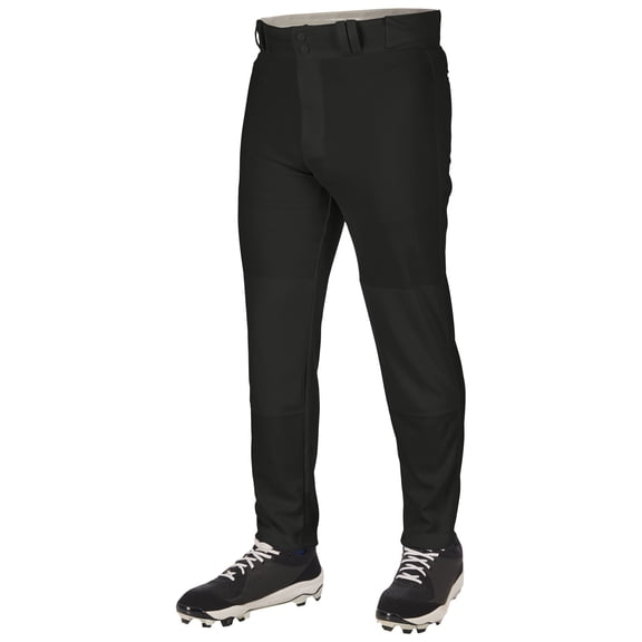 CHAMPRO Triple Crown 2.0 Tapered Bottom Baseball Pants, Adult X-Large, Black
