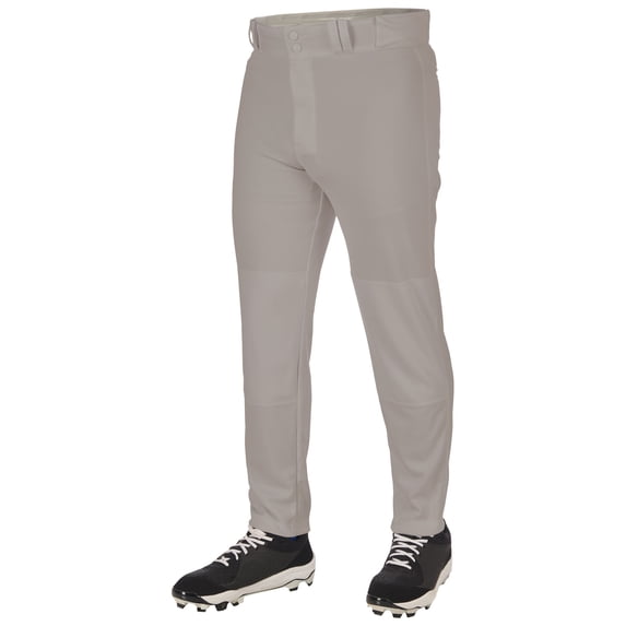 CHAMPRO Triple Crown 2.0 Tapered Bottom Baseball Pants, Adult X-Large, Grey