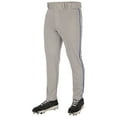 thumbnail image 1 of CHAMPRO Triple Crown 2.0 Tapered Bottom Baseball Pants with Braid, Adult Medium, Grey, Royal, 1 of 3