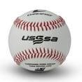 thumbnail image 1 of CHAMPRO USSSA Approved Baseballs, Full-Grain Leather Cover, 12 Pack, 1 of 5